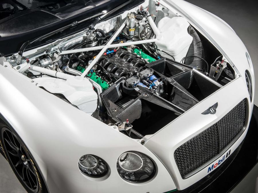 Моторный отсек Bentley Continental GT3 2013 года  (фото 29 из 33)